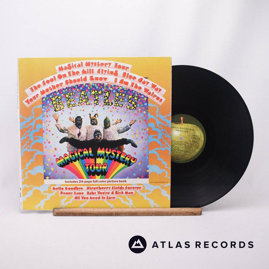 The Beatles Magical Mystery Tour LP Vinyl Record - Front Cover & Record