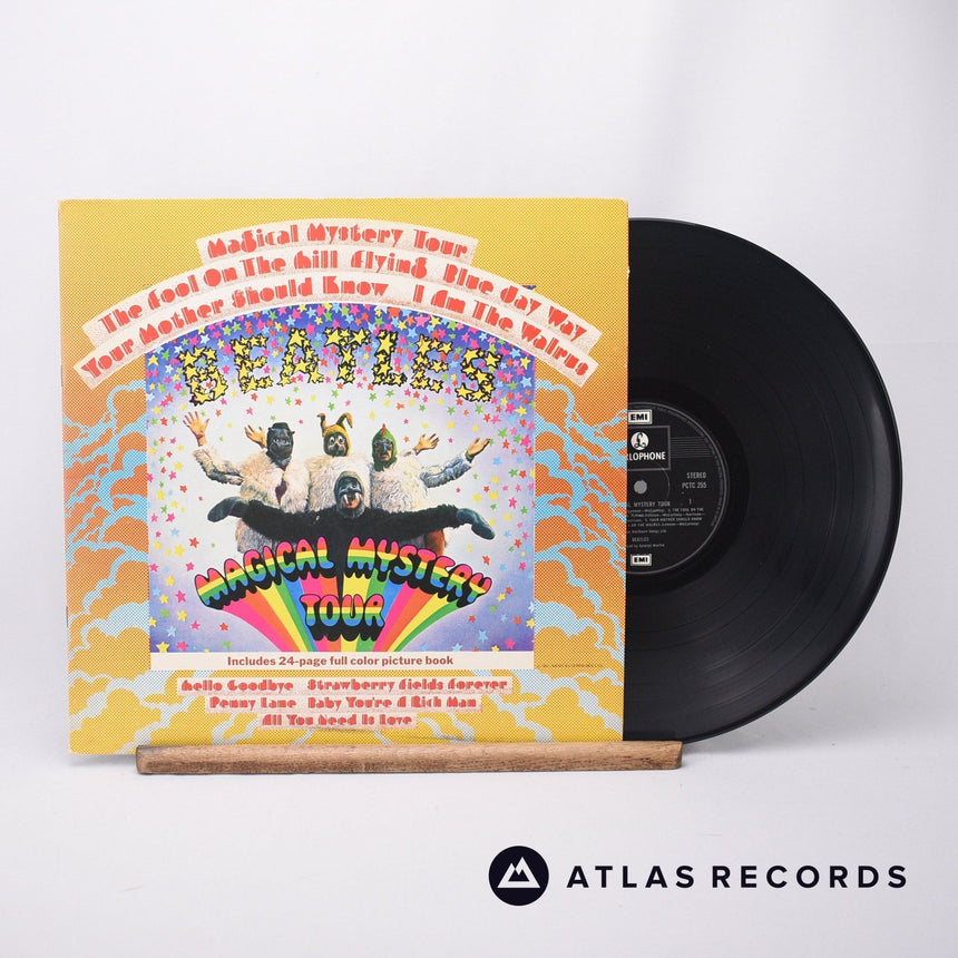 The Beatles Magical Mystery Tour LP Vinyl Record - Front Cover & Record