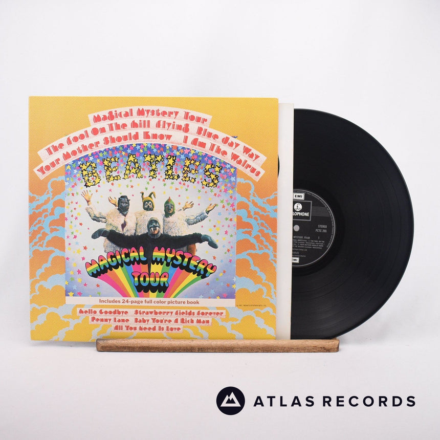 The Beatles Magical Mystery Tour LP Vinyl Record - Front Cover & Record