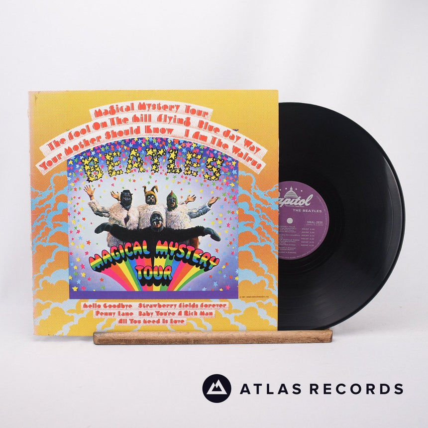 The Beatles Magical Mystery Tour LP Vinyl Record - Front Cover & Record