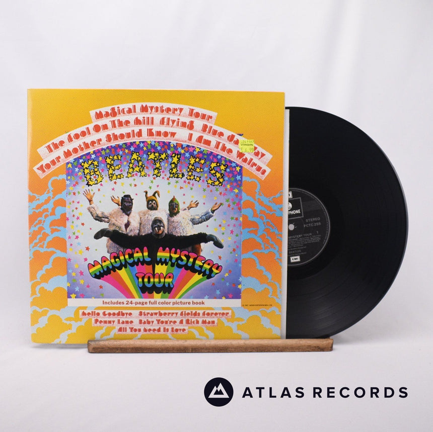 The Beatles Magical Mystery Tour LP Vinyl Record - Front Cover & Record