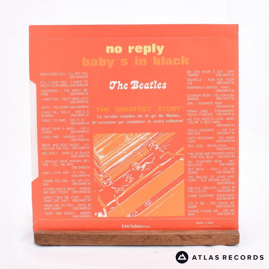 The Beatles - No Reply - Italian Reissue 7" Vinyl Record - EX/EX