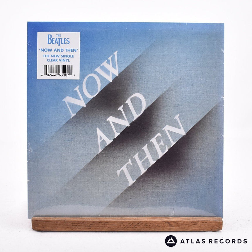 The Beatles Now And Then 7" Vinyl Record - Front Cover & Record