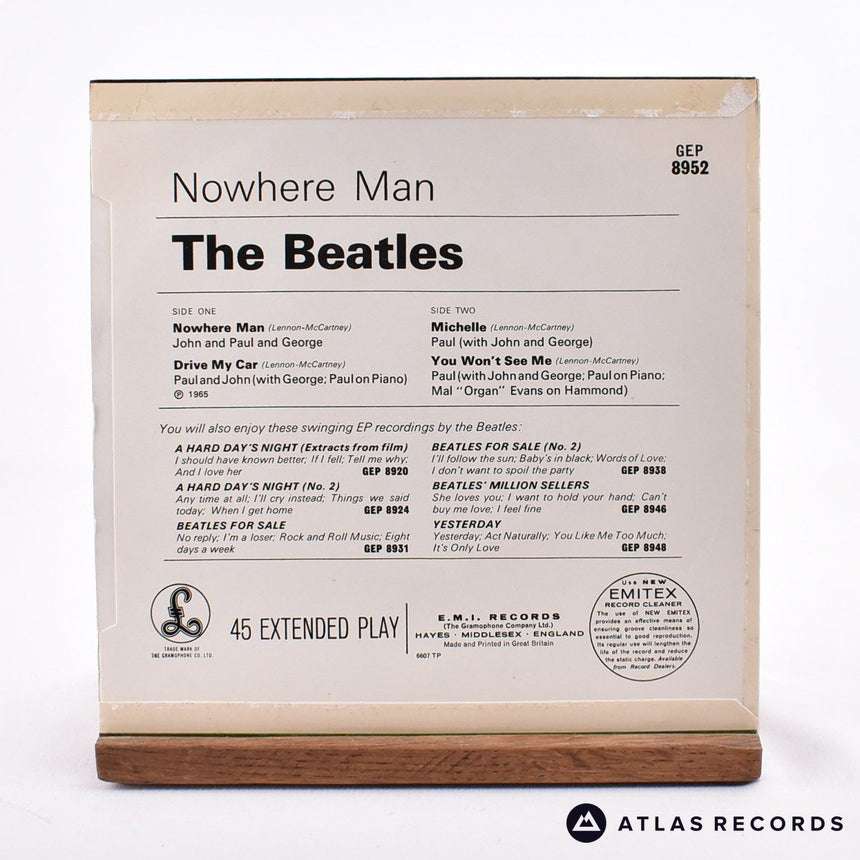 The Beatles - Nowhere Man - Mono Reissue 7" EP Vinyl Record - EX/VG+