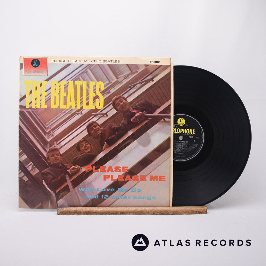 The Beatles - Please Please Me - Fifth Uk Press 1N 2N LP Vinyl Record - VG+/VG+