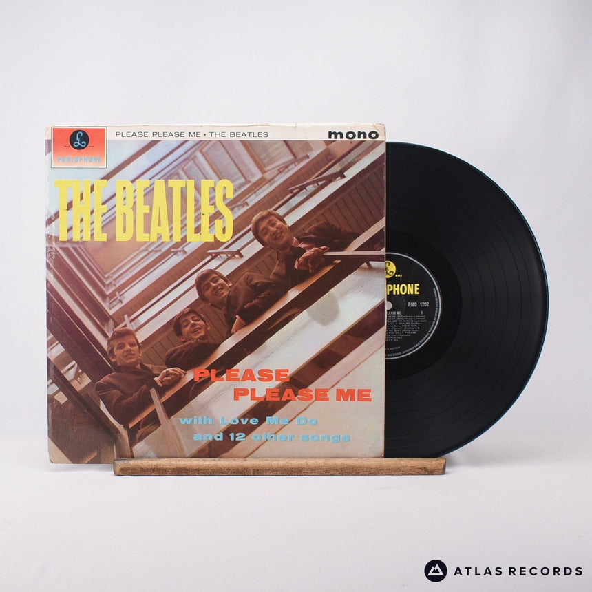 The Beatles Please Please Me LP Vinyl Record - Front Cover & Record
