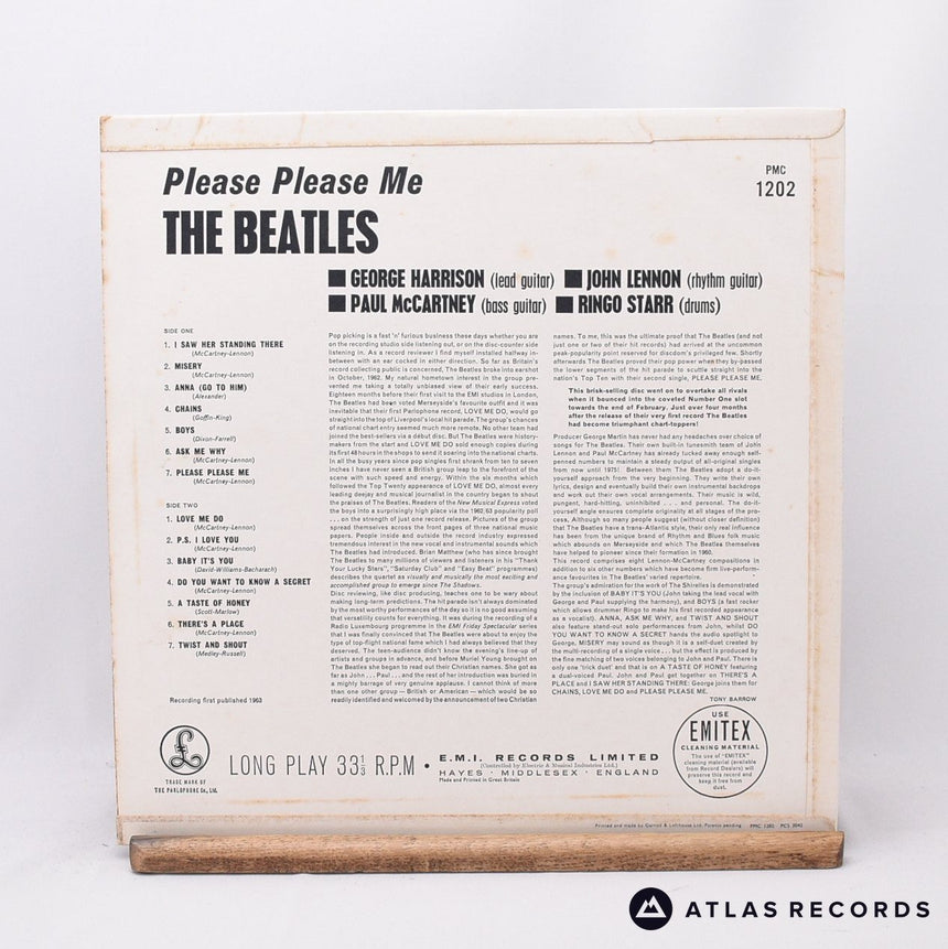 The Beatles - Please Please Me - Reissue LP Vinyl Record - EX/EX