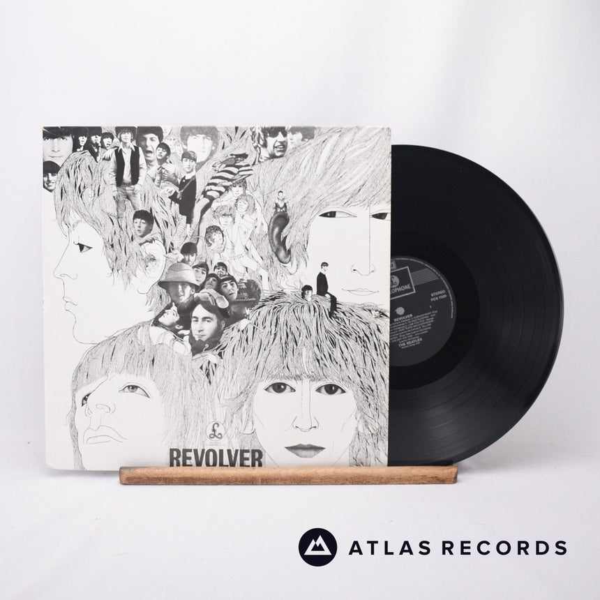 The Beatles Revolver LP Vinyl Record - Front Cover & Record