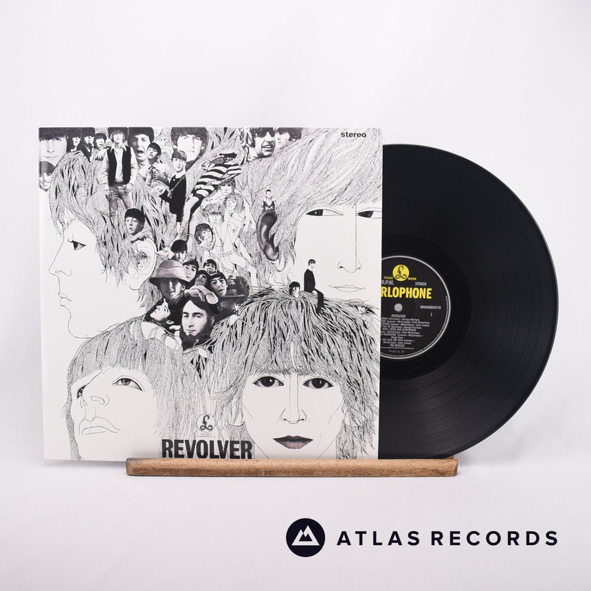 The Beatles Revolver LP Vinyl Record - Front Cover & Record