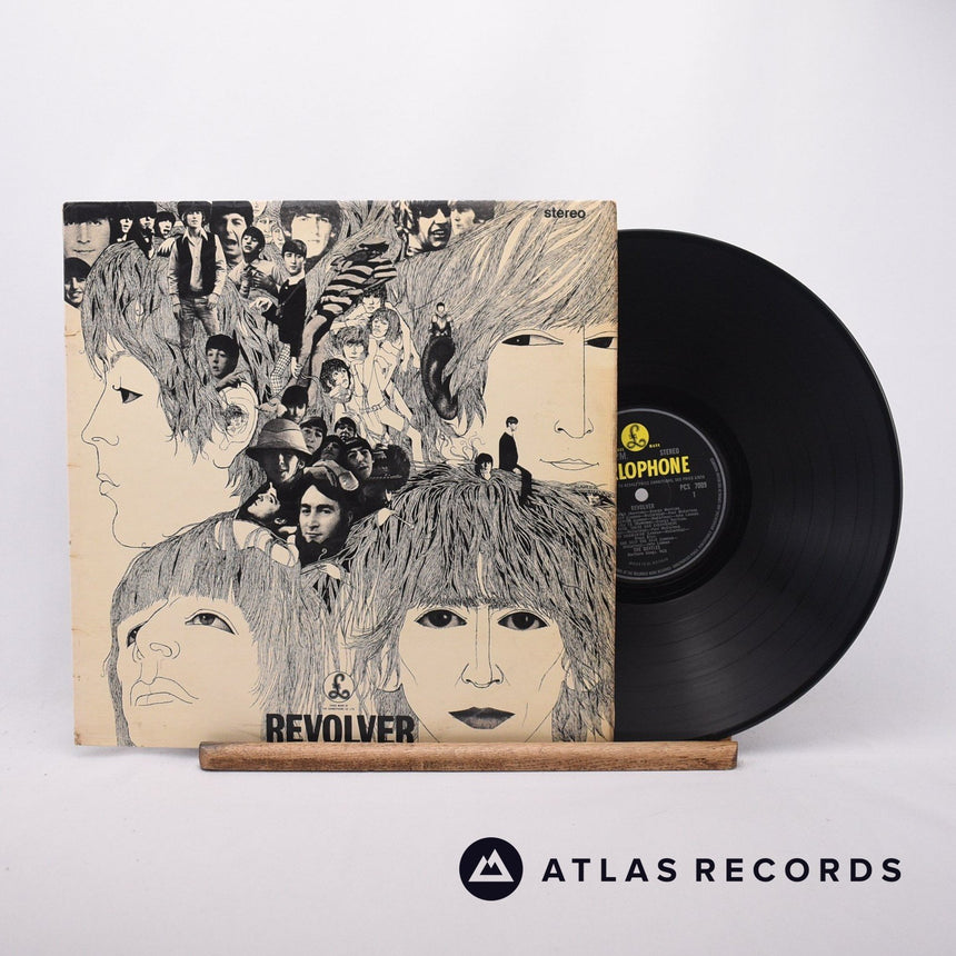 The Beatles Revolver LP Vinyl Record - Front Cover & Record