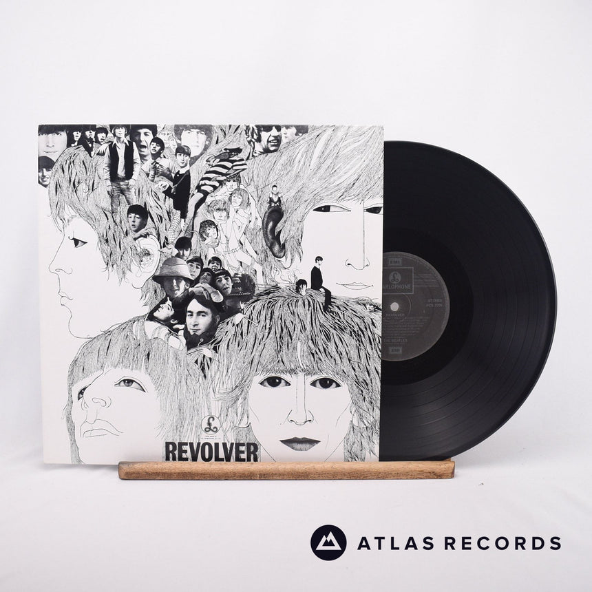 The Beatles Revolver LP Vinyl Record - Front Cover & Record