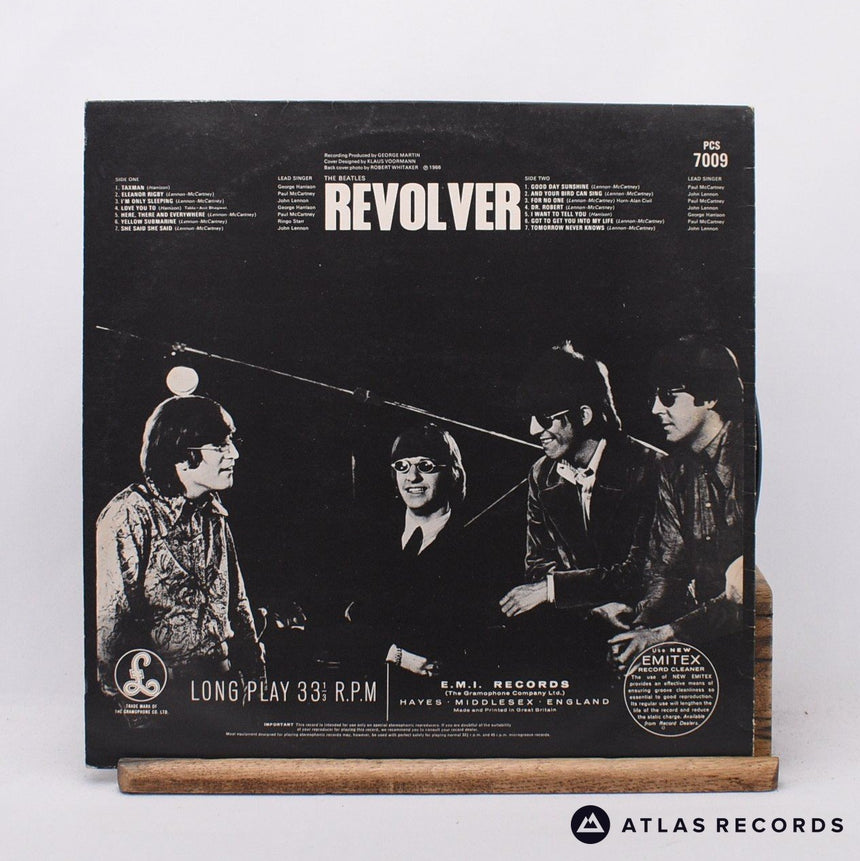 The Beatles - Revolver - Reissue Stereo Htm LP Vinyl Record - VG+/VG+