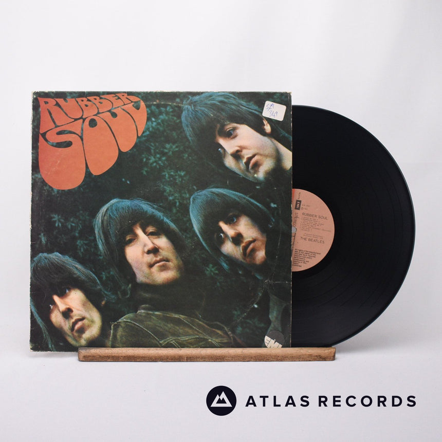The Beatles - Rubber Soul - Reissue Greek LP Vinyl Record - VG/VG+