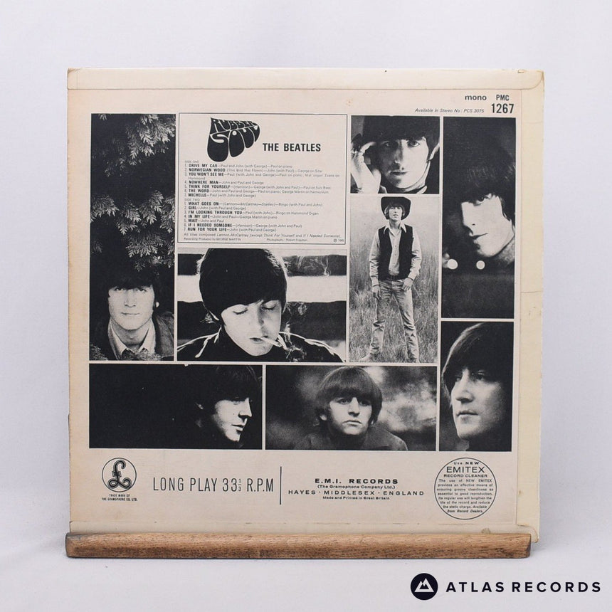 The Beatles - Rubber Soul - Mono Third Press LP Vinyl Record - EX/VG+