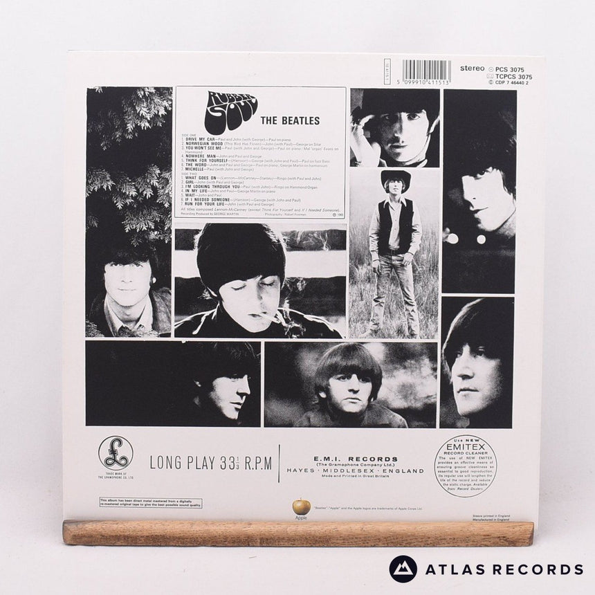 The Beatles - Rubber Soul - Reissue Remastered 1A1 1B1 LP Vinyl Record - EX/EX
