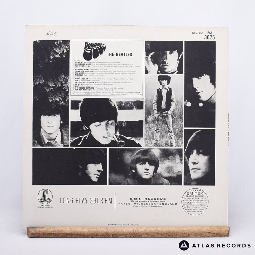 The Beatles - Rubber Soul - Htm Reissue Stereo LP Vinyl Record - VG+/VG+