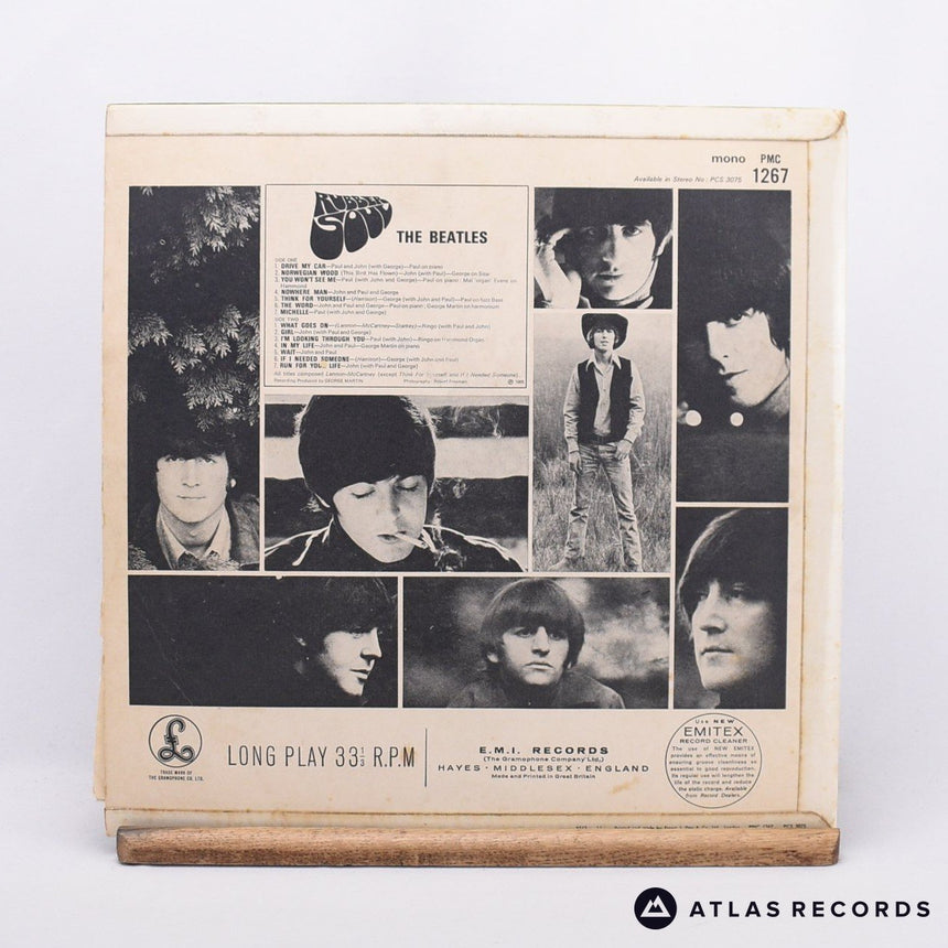 The Beatles - Rubber Soul - Second Press Mono -4 -4 LP Vinyl Record - VG+/VG+
