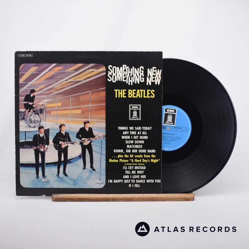 The Beatles Something New LP Vinyl Record - Front Cover & Record
