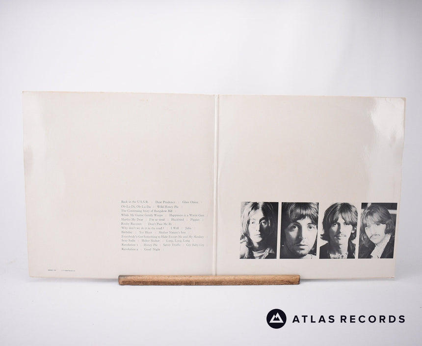 The Beatles - The Beatles - Insert Poster A B Double LP Vinyl Record - VG+/EX
