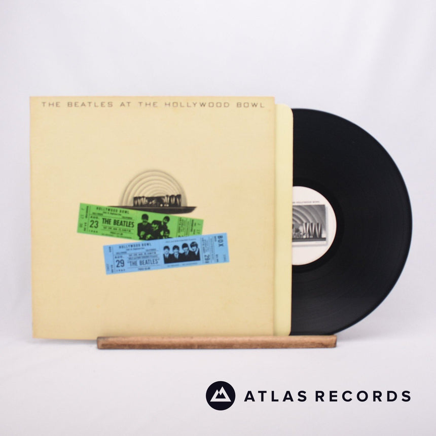 The Beatles The Beatles At The Hollywood Bowl LP Vinyl Record - Front Cover & Record