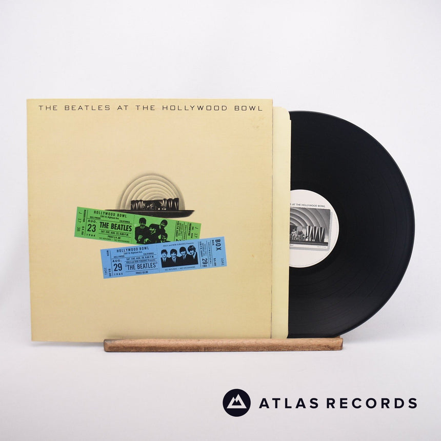 The Beatles The Beatles At The Hollywood Bowl LP Vinyl Record - Front Cover & Record