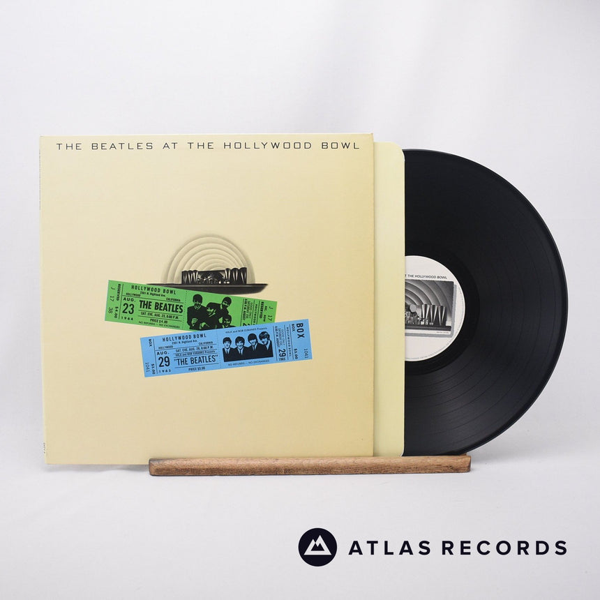 The Beatles The Beatles At The Hollywood Bowl LP Vinyl Record - Front Cover & Record