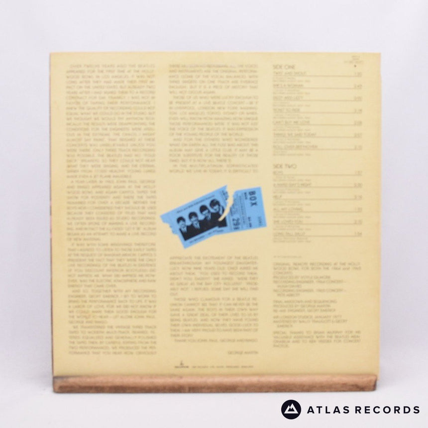 The Beatles - The Beatles At The Hollywood Bowl - -2 -1 LP Vinyl Record - EX/VG+