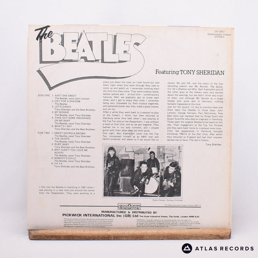 The Beatles - The Beatles Featuring Tony Sheridan - LP Vinyl Record - EX/EX