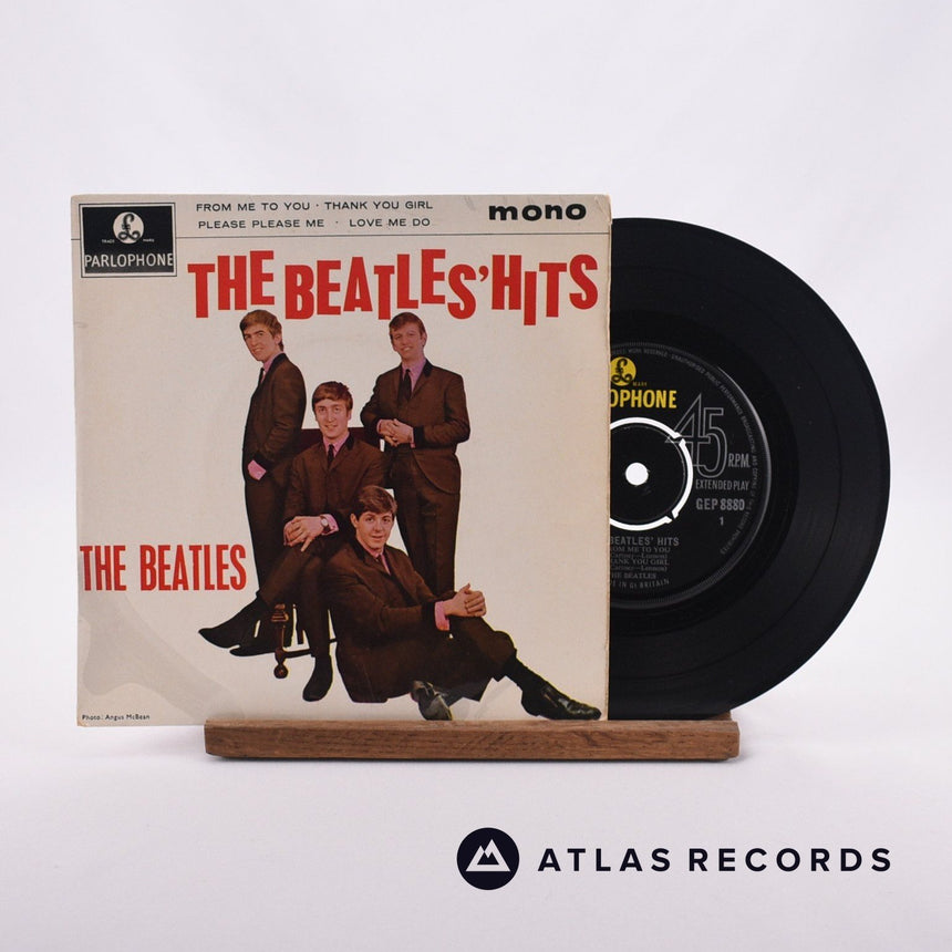The Beatles The Beatles' Hits 7" Vinyl Record - Front Cover & Record