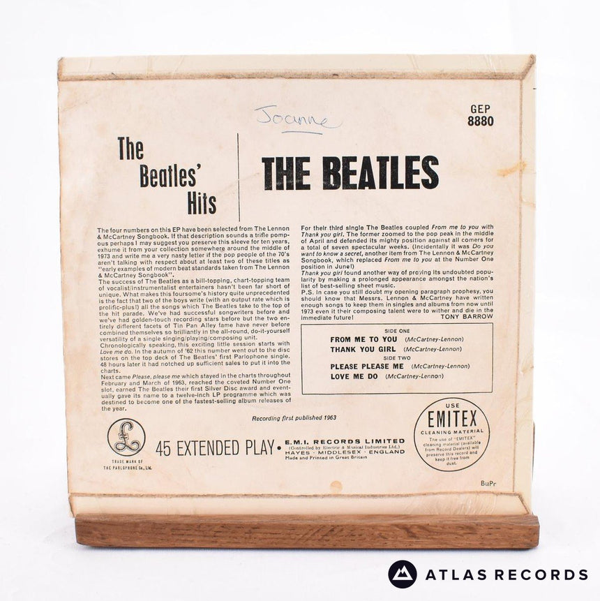 The Beatles - The Beatles' Hits - Mono 7" EP Vinyl Record - VG+/VG+