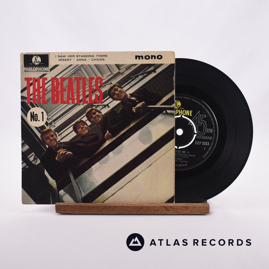 The Beatles The Beatles 7" Vinyl Record - Front Cover & Record