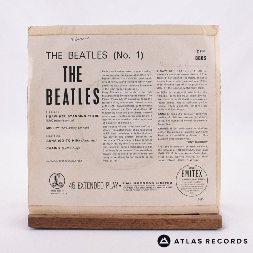 The Beatles - The Beatles - Mono 7" EP Vinyl Record - VG+/EX