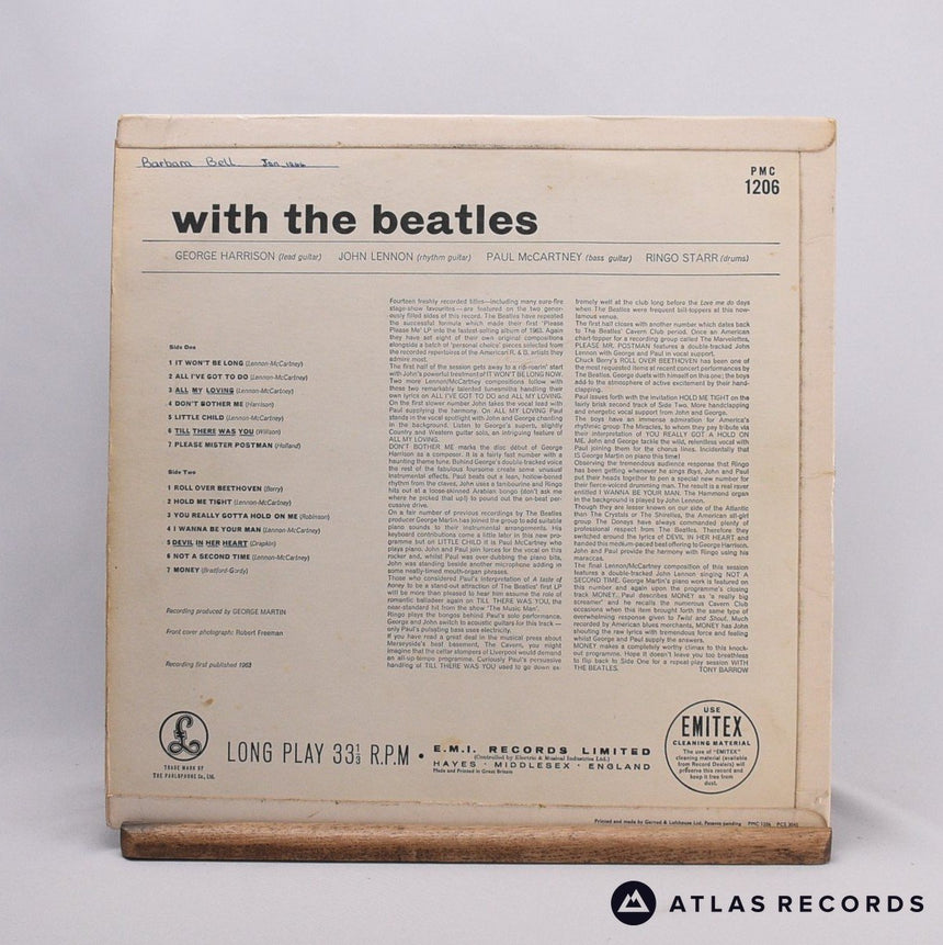 The Beatles - With The Beatles - 7N 7N LP Vinyl Record - VG+/VG+