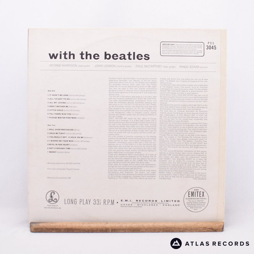 The Beatles - With The Beatles - Reissue Stereo LP Vinyl Record - VG+/VG+