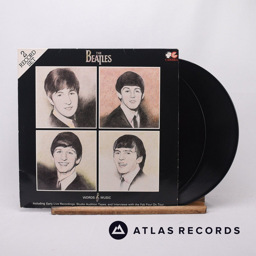 The Beatles Words & Music 2 x LP Vinyl Record - Front Cover & Record