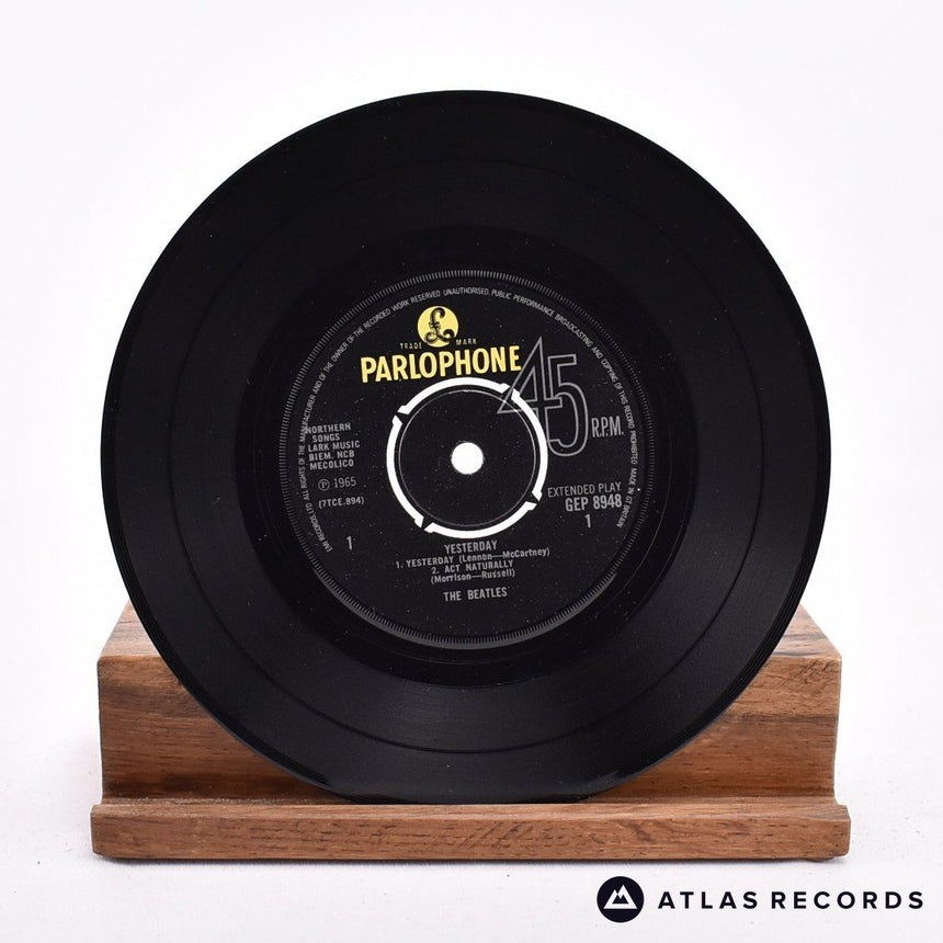 The Beatles - Yesterday - Mono Reissue 7" EP Vinyl Record - VG+/EX