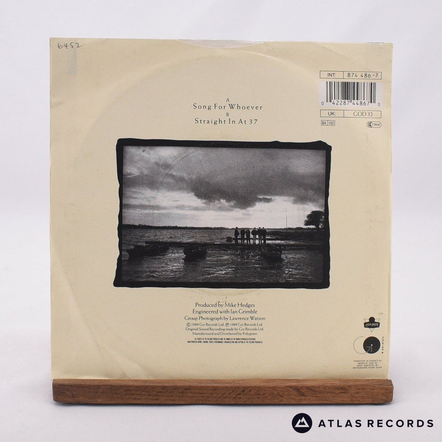 The Beautiful South - Song For Whoever - 7" Vinyl Record - VG+/EX