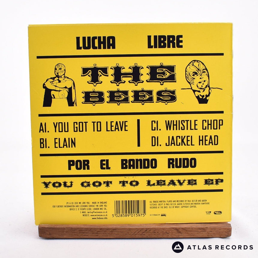 The Bees - You Got To Leave EP - 2 x 7" EP Vinyl Record - NM/NM