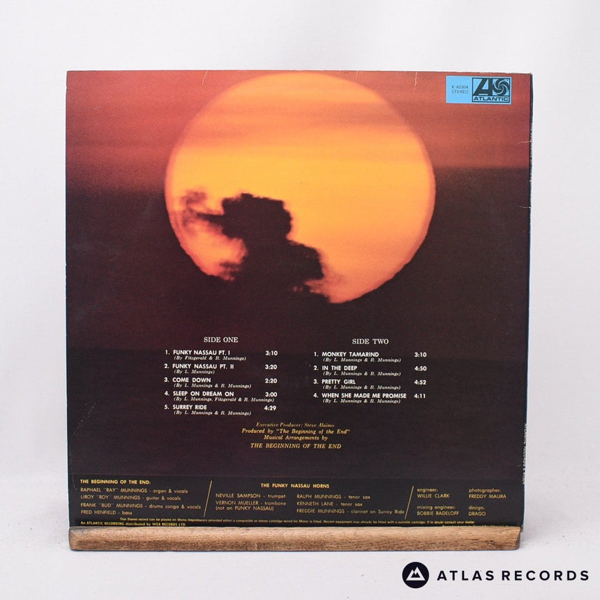 The Beginning Of The End - Funky Nassau - A1 B1 LP Vinyl Record - EX/EX