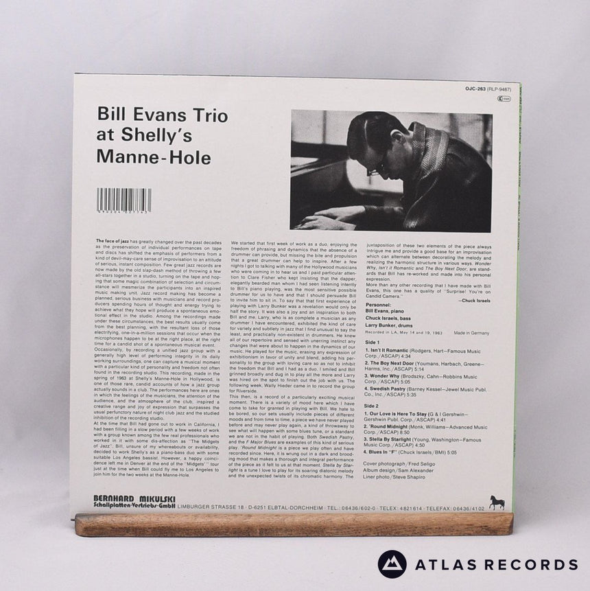 The Bill Evans Trio - At Shelly's Manne-Hole, Hollywood, California - LP Vinyl