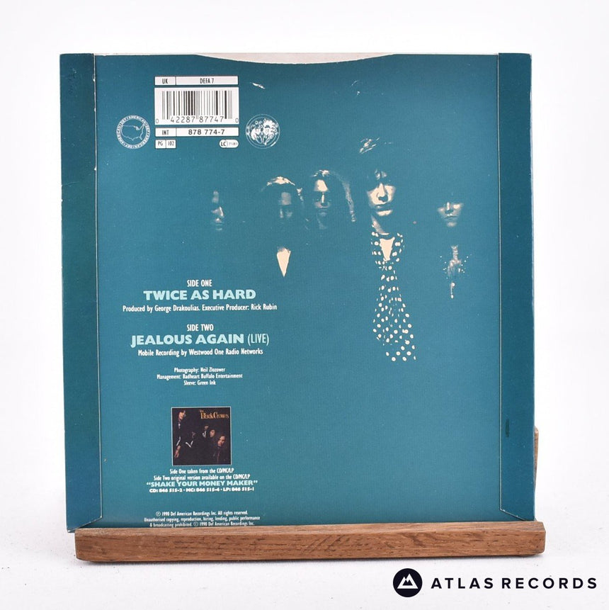 The Black Crowes - Twice As Hard - 7" Vinyl Record - VG+/VG+