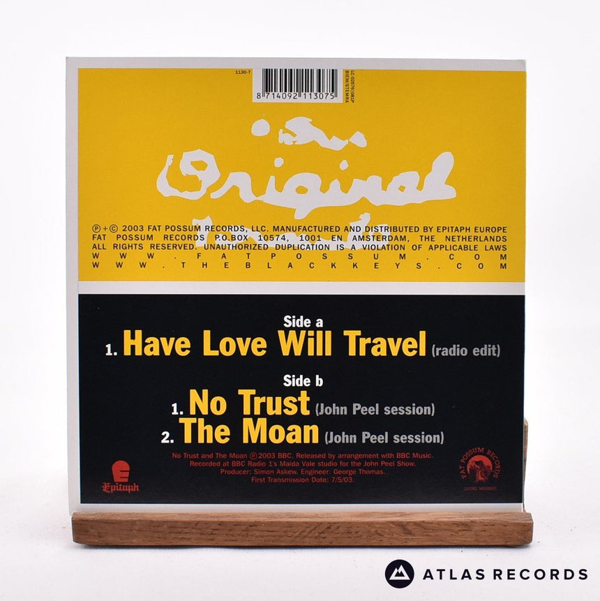 The Black Keys - Have Love Will Travel - Yellow 7" Vinyl Record - NM/NM