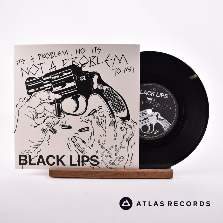 The Black Lips It's A Problem, No, It's Not A Problem To Me! 7" Vinyl Record - Front Cover & Record