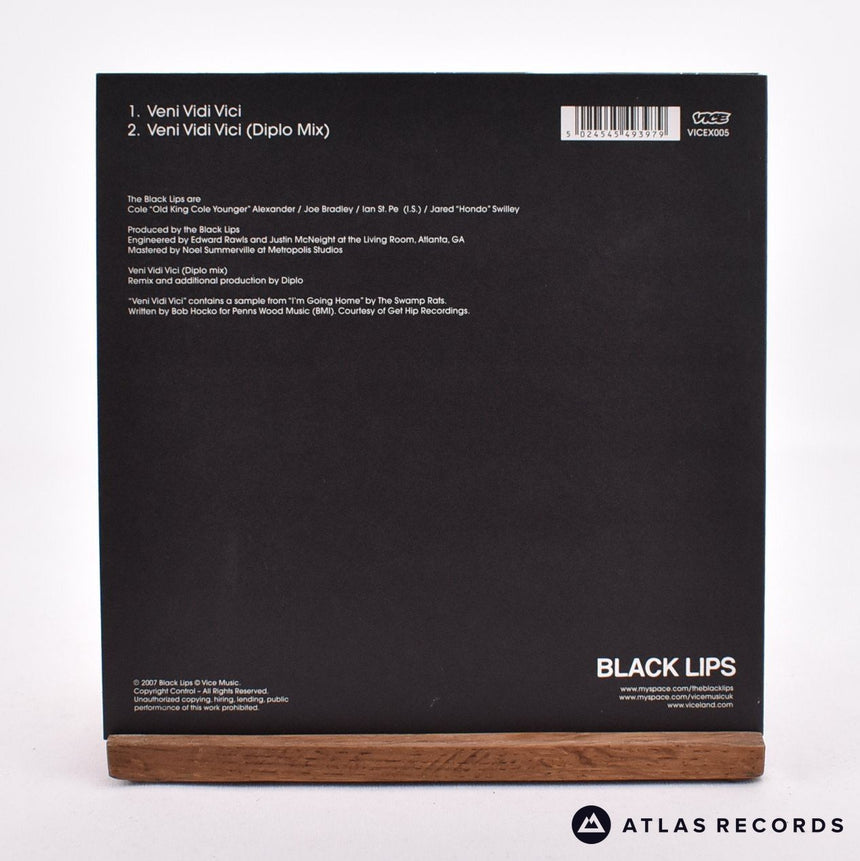 The Black Lips - Veni Vidi Vici - Embossed Sleeve 7" Vinyl Record - NM/NM