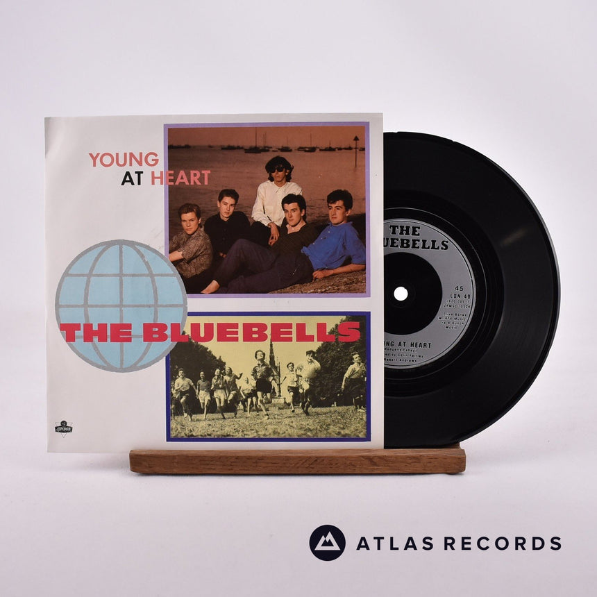 The Bluebells Young At Heart 7" Vinyl Record - Front Cover & Record