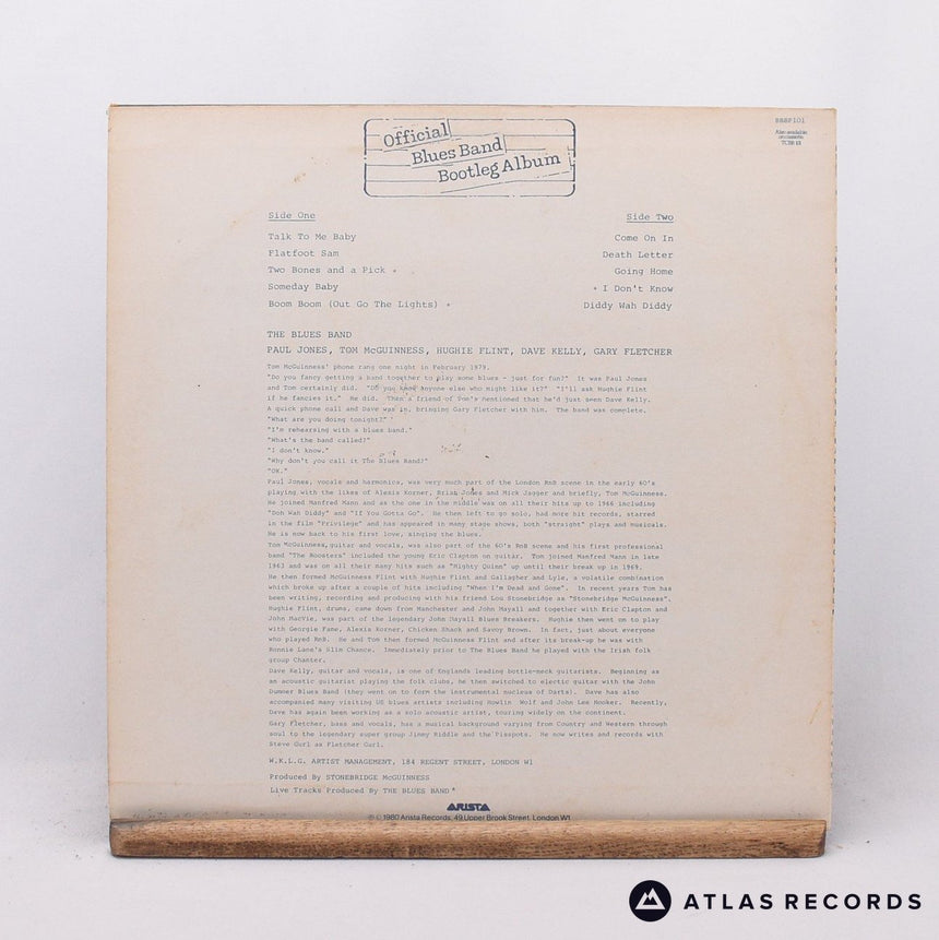 The Blues Band - The Blues Band Official Bootleg Album - LP Vinyl Record