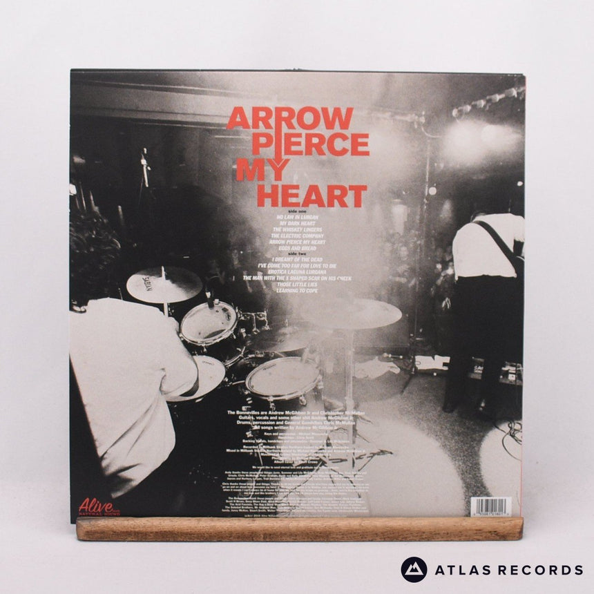 The Bonnevilles - Arrow Pierce My Heart - LP Vinyl Record - EX/EX
