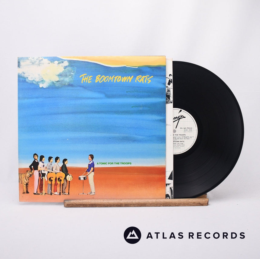 The Boomtown Rats A Tonic For The Troops LP Vinyl Record - Front Cover & Record