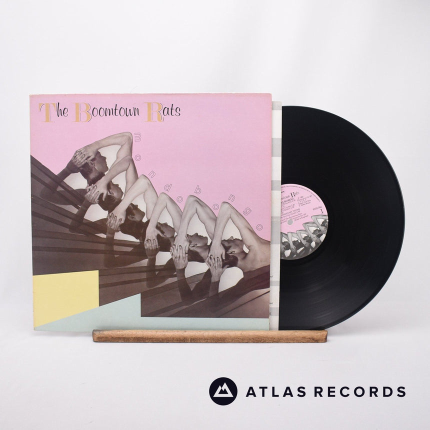 The Boomtown Rats Mondo Bongo LP Vinyl Record - Front Cover & Record