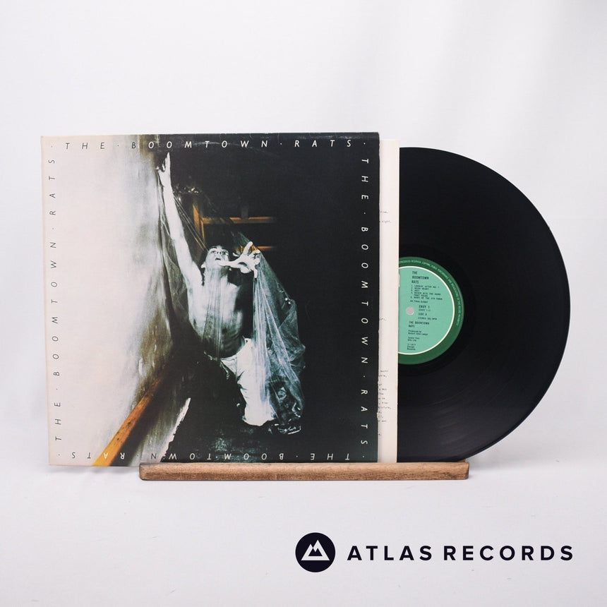 The Boomtown Rats The Boomtown Rats LP Vinyl Record - Front Cover & Record